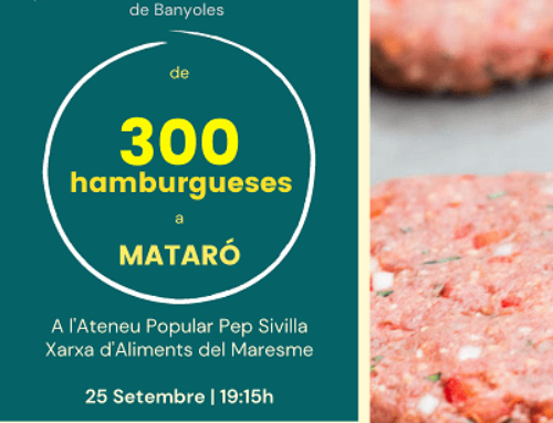 Donación de «Hamburguesas solidarias» en Mataró