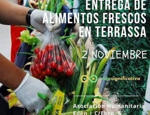 Entrega de alimentos frescos en Terrassa