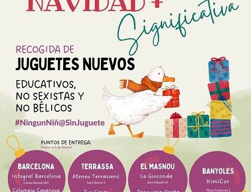 Recogida de juguetes nuevos