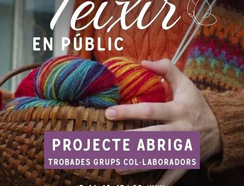 Celebramos el Día Mundial de Tejer en Público!